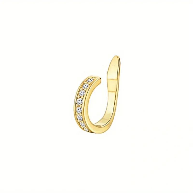 Elegant Leaf Ear Cuff for Women – No Piercing Required
