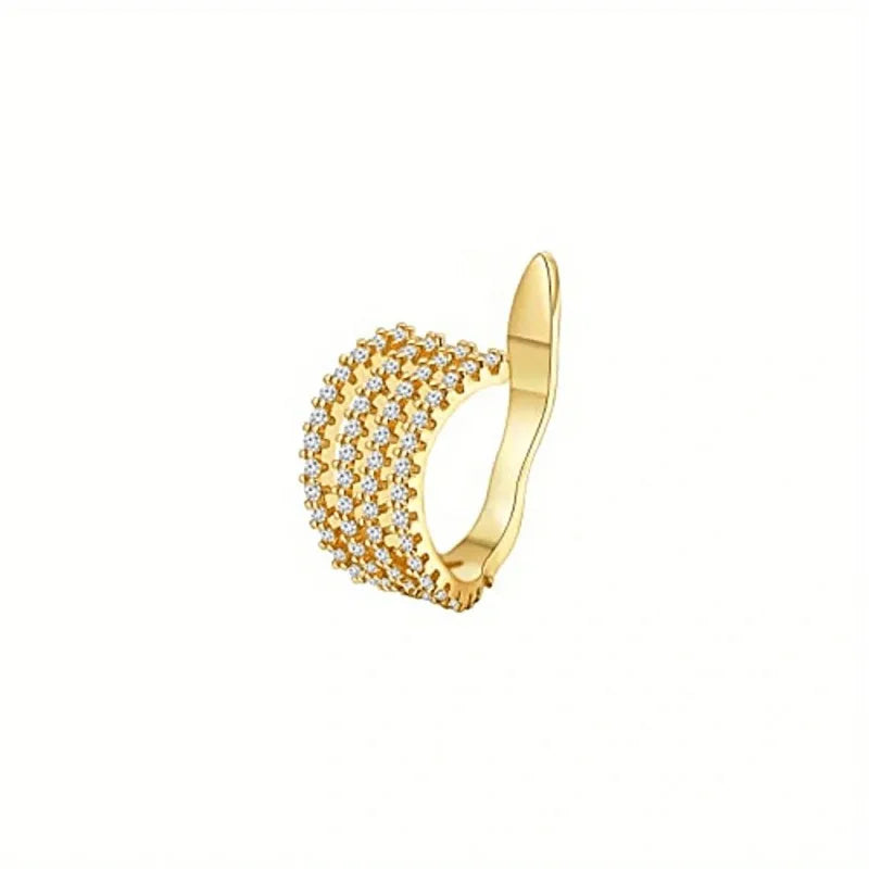 Elegant Leaf Ear Cuff for Women – No Piercing Required