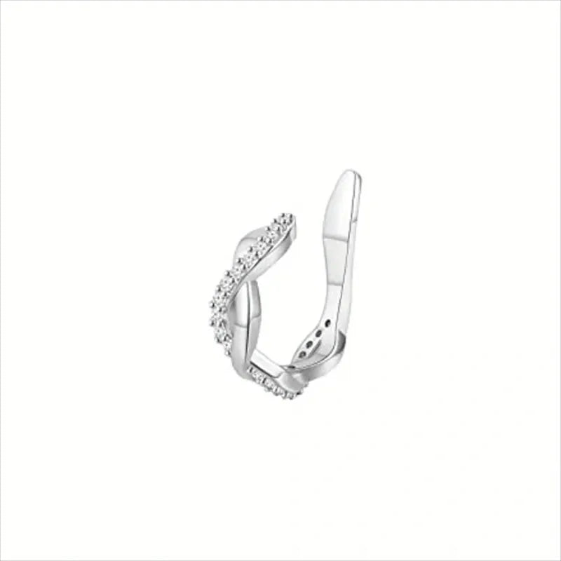 Elegant Leaf Ear Cuff for Women – No Piercing Required