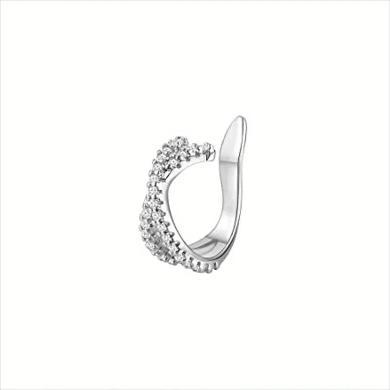 Elegant Leaf Ear Cuff for Women – No Piercing Required