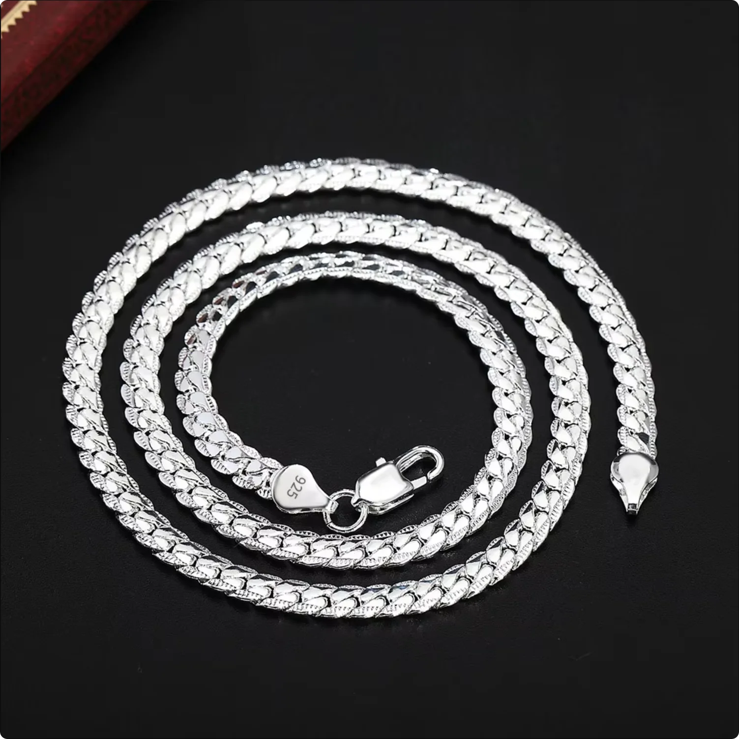 6mm Gold & Silver-Tone Statement Chain Necklace