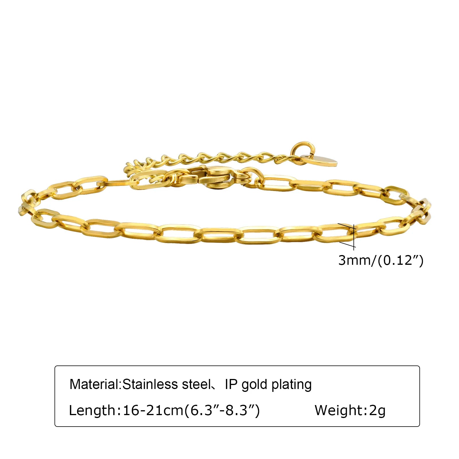 Elegant Gold Chain Bracelet Collection for Women