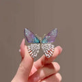 Royal Butterfly Pearl & Crystal Brooch