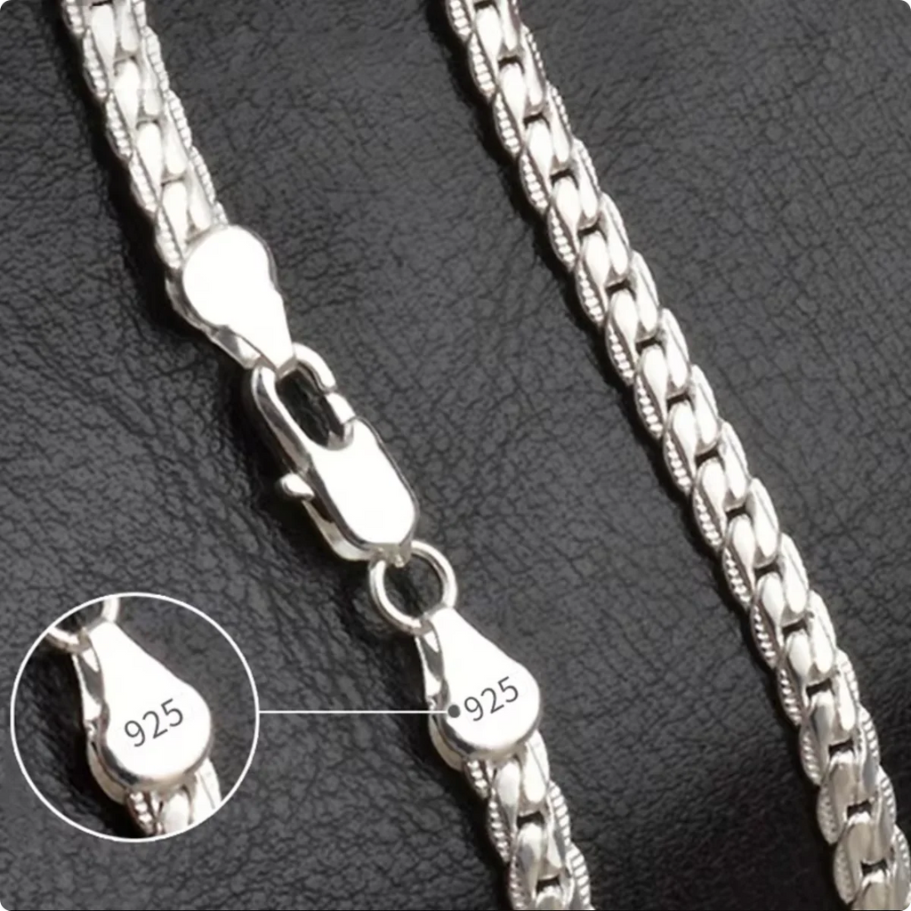 6mm Gold & Silver-Tone Statement Chain Necklace