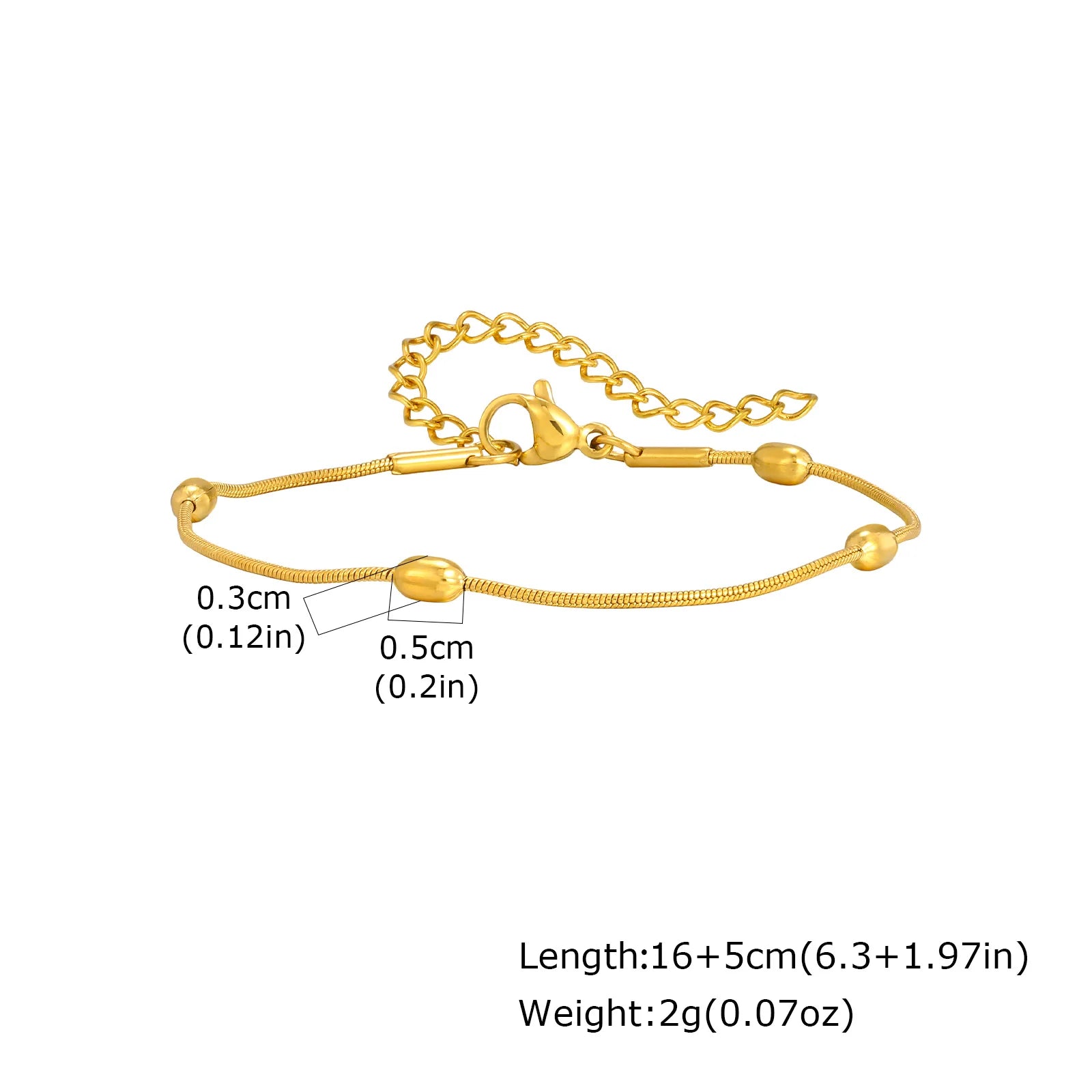 Elegant Gold Chain Bracelet Collection for Women