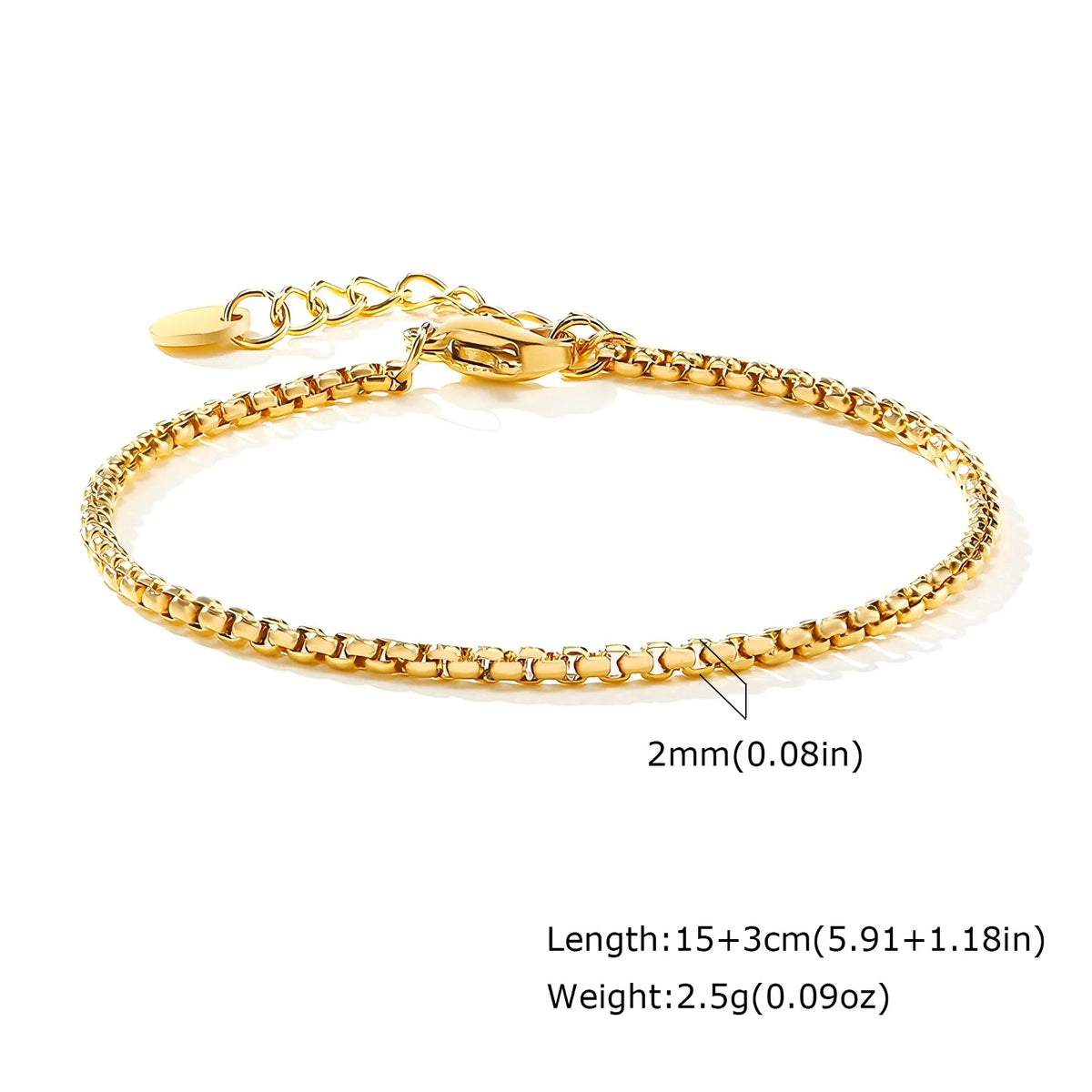 Elegant Gold Chain Bracelet Collection for Women