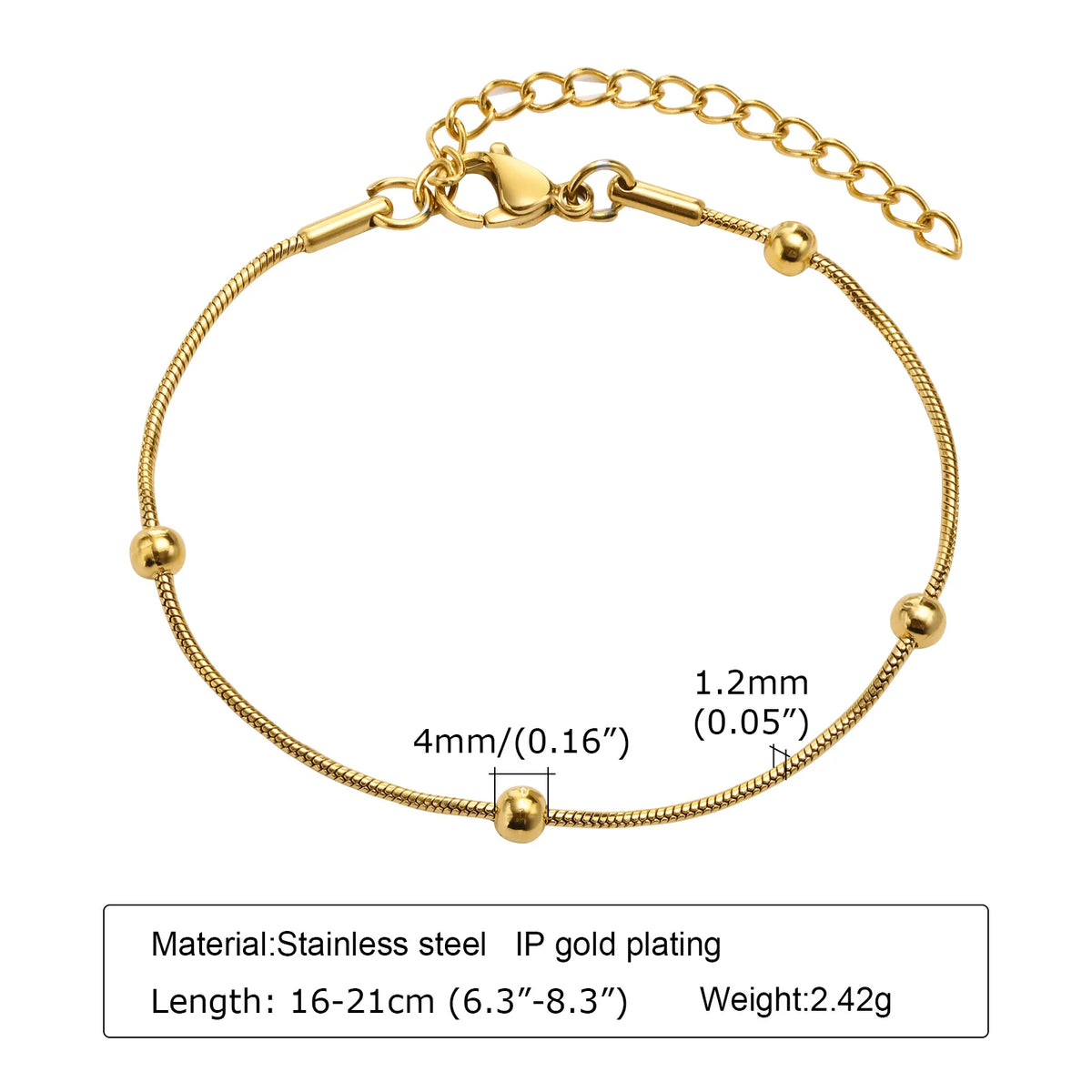 Elegant Gold Chain Bracelet Collection for Women