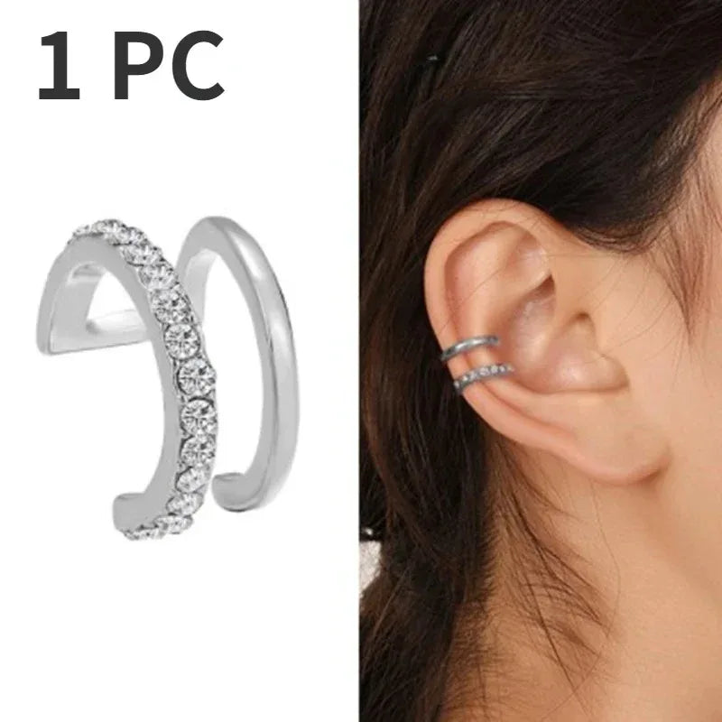 Elegant Leaf Ear Cuff for Women – No Piercing Required