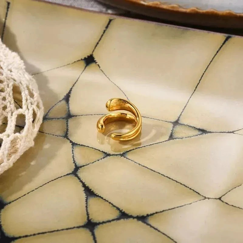Elegant Gold Ear Cuff for Women – No Piercing Required